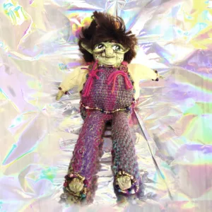 Muñeco artesanal hecho a mano entero por SúperL.