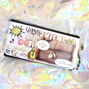 Cartera sublimada con ilustración exclusiva de SúperL