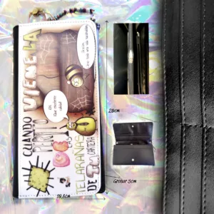 Detalles de cartera sublimada.
