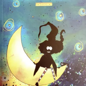 La bruja atrapasueños a domicilio detalle de la portada.