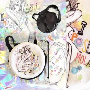Medidas y parte trasera del bolso/mochila