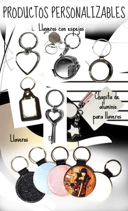 Productos para personalizar